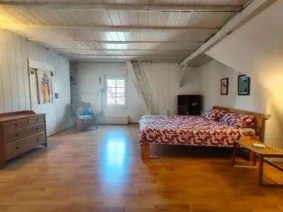 Ein Bett oder Betten in einem Zimmer der Unterkunft Welcome Moselhaus