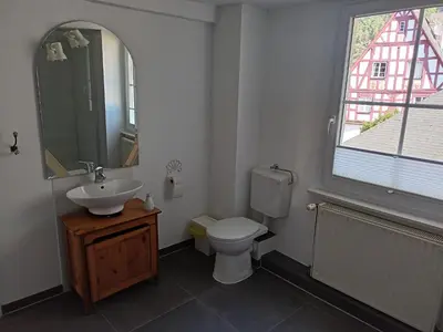 Ein Badezimmer in der Unterkunft Welcome Moselhaus