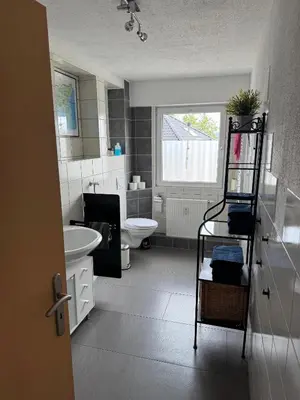 Ein Badezimmer in der Unterkunft Ferienhaus Feyen
