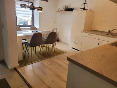 Küche/Küchenzeile in der Unterkunft Ferienhaus Klara