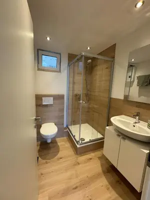 Ein Badezimmer in der Unterkunft Ferienwohnung Sonnenhang nähe WHU