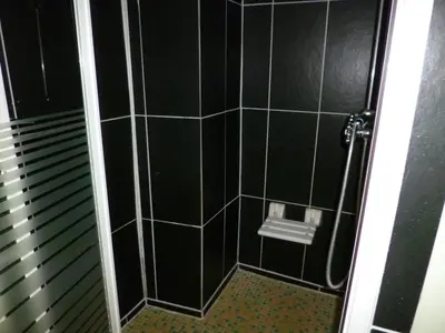 Ein Badezimmer in der Unterkunft Ferienwohnung Rheinblick Koblenz
