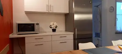 Küche/Küchenzeile in der Unterkunft Gästehaus Koblenz
