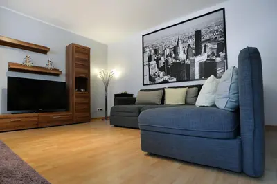 Ein Sitzbereich in der Unterkunft Haus Daniela Superior