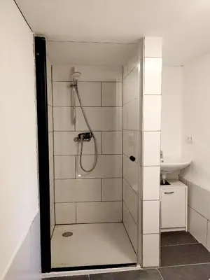 Ein Badezimmer in der Unterkunft Südeifel Spangdahlem