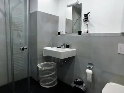 Ein Badezimmer in der Unterkunft Palatium Bad Ems