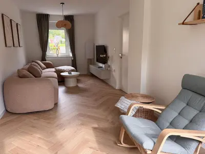Ein Sitzbereich in der Unterkunft TRIMOSA - Apartments & Homes