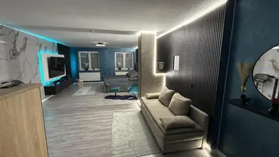 TV/Unterhaltungsangebot in der Unterkunft Modern luxury apartment in Koblenz