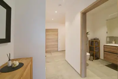 Küche/Küchenzeile in der Unterkunft Ferienwohnung Familie Müller