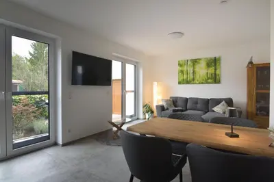 TV/Unterhaltungsangebot in der Unterkunft Ferienwohnung Familie Müller