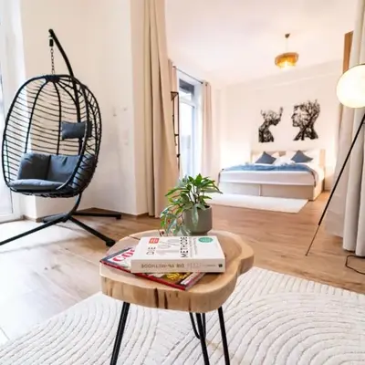 SALUS Living - Loft-Infrarotsauna-ruhiger Innenhof-Innenstadt