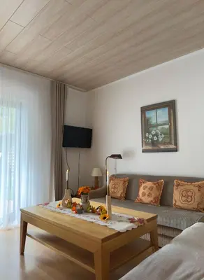 TV/Unterhaltungsangebot in der Unterkunft Ferienwohnung Wood