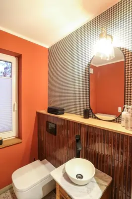 Ein Badezimmer in der Unterkunft Haus Fasanenwiese