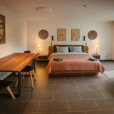 Luxury Amour Suite Modern Design mit Terrasse