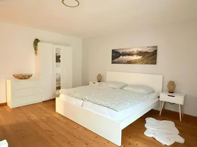 Ein Bett oder Betten in einem Zimmer der Unterkunft NEU! Auszeit am Hirzenkopf