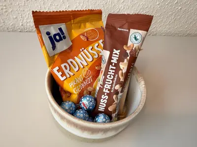 Essen in der Ferienwohnung oder in der Nähe