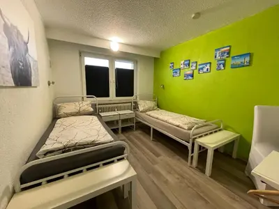 Grundriss der Unterkunft Gusenburg K 23 bis 10 Personen Monteur Wohnung