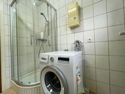 Ein Badezimmer in der Unterkunft Romantic apartment with garden