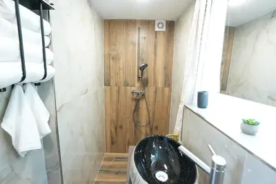 Ein Badezimmer in der Unterkunft Luxury Apartments - Wohnung IA - Modern & Elegant