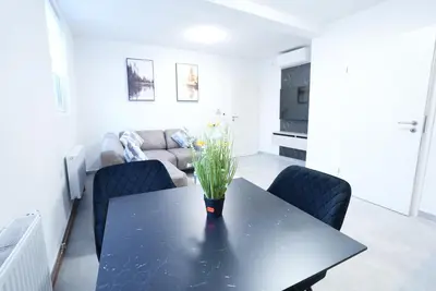 Ein Sitzbereich in der Unterkunft Luxury Apartments - Wohnung IB - Gemütliches Apartment