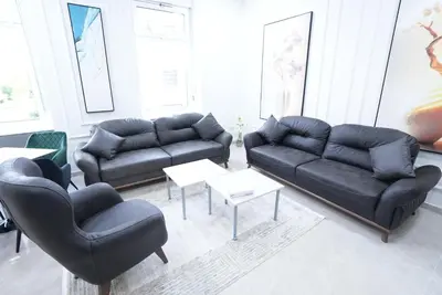 Ein Sitzbereich in der Unterkunft Luxury Apartments - Wohnung IC - Luxus-Apartment