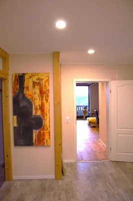 Grundriss der Unterkunft Moderne Ferienwohnung in Mastershausen - 140qm