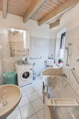Ein Badezimmer in der Unterkunft Südhöhe-Domizil