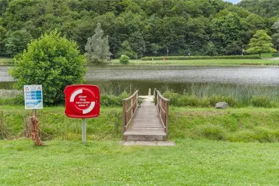 Naturlandschaft in der Nähe der Villa