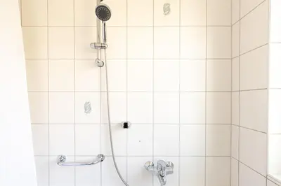 Ein Badezimmer in der Unterkunft Romantische Wohnung in der Moselregion