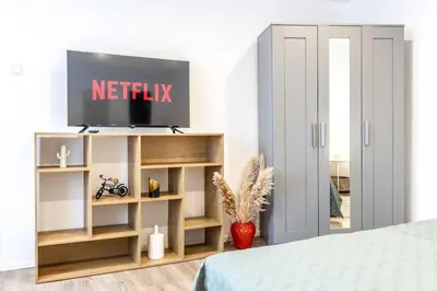 Ein Bett oder Betten in einem Zimmer der Unterkunft Riverside Loft direkt an der Mosel