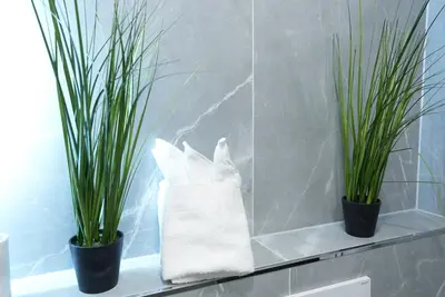 Grundriss der Unterkunft Luxury Apartments - Wohnung IA - Modernes Twin-Apartment