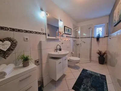 Ein Badezimmer in der Unterkunft Eifel Dream KleineNims