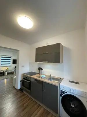 Küche/Küchenzeile in der Unterkunft Komfortables Einraum-Apartment in Weißenthurm