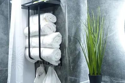 Ein Badezimmer in der Unterkunft Luxury Apartments - Wohnung IC - Familienfreundliches