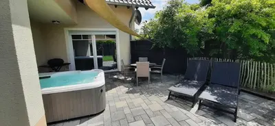 Ein Balkon oder eine Terrasse in der Unterkunft Eifel Dream Casa29