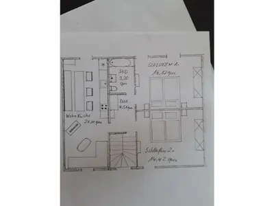 Grundriss der Unterkunft 4-star holiday apartments Weber
