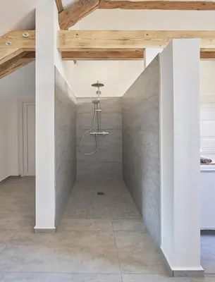 Ein Badezimmer in der Unterkunft Ferienhaus Lemon Tree