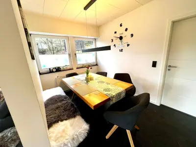 Ein Sitzbereich in der Unterkunft Traum Berg - Koppelberg 2
