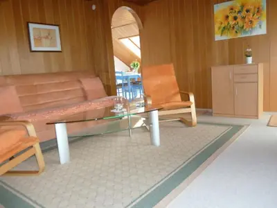 Ein Sitzbereich in der Unterkunft Apartment Casa Marlies in Daun by Interhome