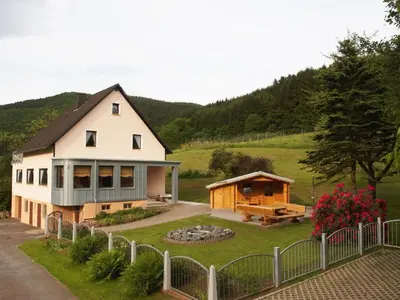 Naturlandschaft in der Nähe des Ferienhauses