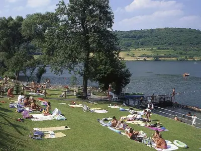 Naturlandschaft in der Nähe der Ferienwohnung