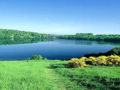 Naturlandschaft in der Nähe der Ferienwohnung
