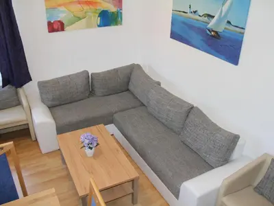 Ein Sitzbereich in der Unterkunft Apartment Daun by Interhome