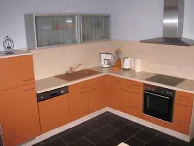 Küche/Küchenzeile in der Unterkunft Apartment FerienwohnungPomaria by Interhome