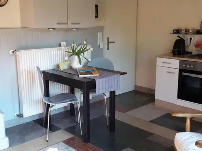 Küche/Küchenzeile in der Unterkunft Apartment in Zendscheid mit Offenem Kamin by Interhome