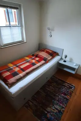 Ein Bett oder Betten in einem Zimmer der Unterkunft Holiday Home Festung zu Ketghe by Interhome