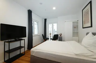 Ein Bett oder Betten in einem Zimmer der Unterkunft Livery