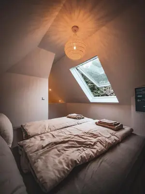 Ein Bett oder Betten in einem Zimmer der Unterkunft LevelUp 4von5