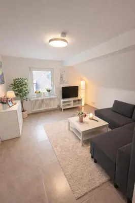Ein Sitzbereich in der Unterkunft Apartment 51- Kenn nahe Mosel & Trier