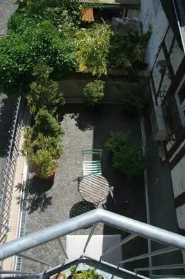 Ein Garten an der Unterkunft Ambiente WeinStein am Doctorberg